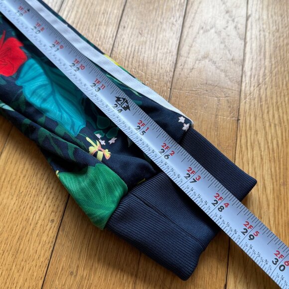 Adidas Size M Multicolor Blossom Of Life Floral Graphic Full Zip Track Jacket - Picture 12 of 15